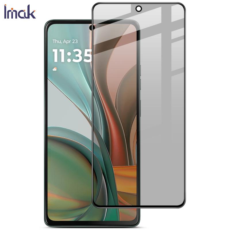 Для Moto G75 5G Glass IMAK Privacy Temper Glass Full Screen Cover Film