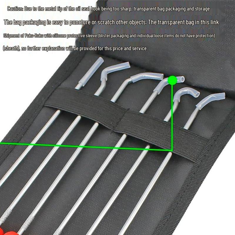 Oil Seal Removal Tool Set: Screwdrivers & Special Hooks (10PCS)