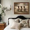 Unframed Vintage Blackface Sheep Canvas Poster  Perfect for Farmhouse-Themed Wall Art. Ideal for Decorating Apartments, Living Room