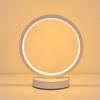 Скандинавская светодиодная настольная лампа: Круглый прикроватный светильник для атмосферы, сна и кормления грудью