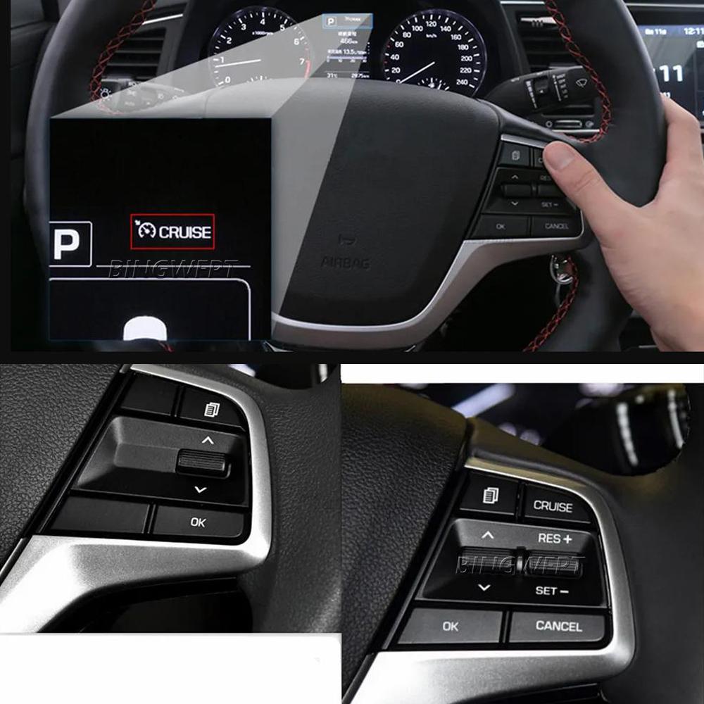 Кнопки переключателя круиз-контроля на рулевом колесе для Hyundai 1.6L ACCENT 2019 2020 2021 2022 2023 С подсветкой