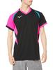 Volleyball Game Short Junior Black x Magenta x Diva Size M Shirt, Sleeve, Moisture-Wicking, Quick-Drying, Available, V2MA2112, Unisex, Blue,