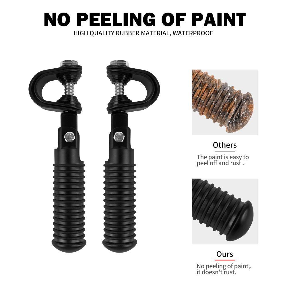 26mm-31mm Bumper Guard Universal Motorcycle Foot Pegs Replacement Foot Pegs Highway Crash Bar