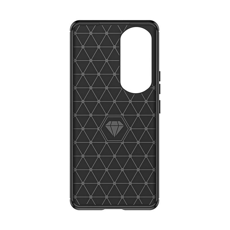 Honor 90 Pro Black Carbon Protective Case - Premium Quality by Hurtel