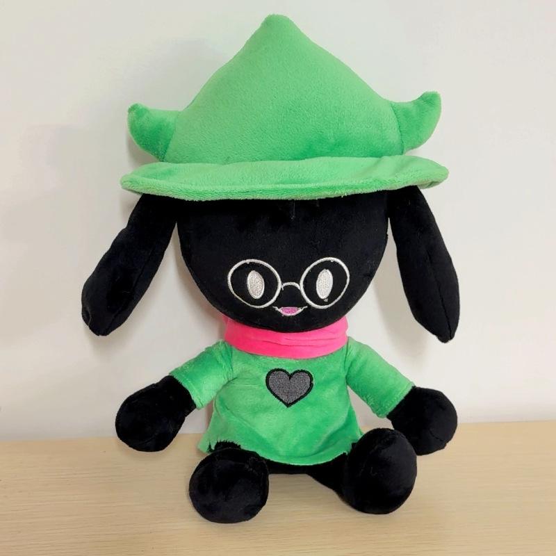 Кавайная Пиксельная Игра Серия Deltarune 32 см Мягкая Игрушка Милый Мультяшный Персонаж Ральсей Креативность Изысканная Плюшевая Игрушка Подарок на День Рождения