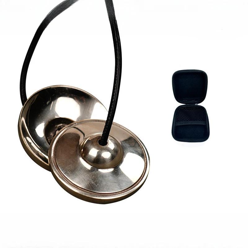 Непальский латунный сенсорный колокольчик Психическое исцеление Профессиональная медитация Йога Прочные сенсорные колокольчики Релаксация Звуковая терапия Чистый музыкальный ударный инструмент