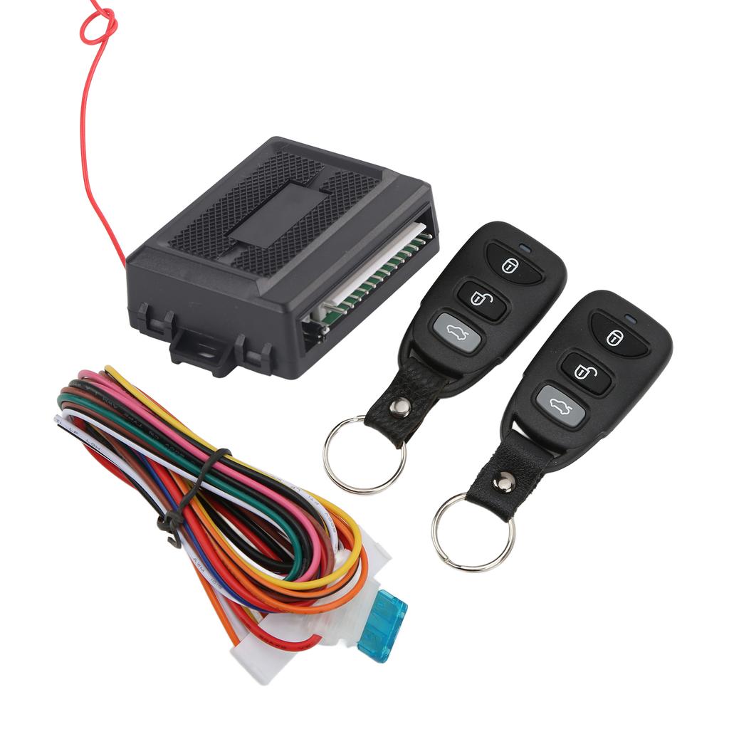 Car Control Central Door Lock Kit Remote 3 Buttons Keyless Entry System Universal 12V