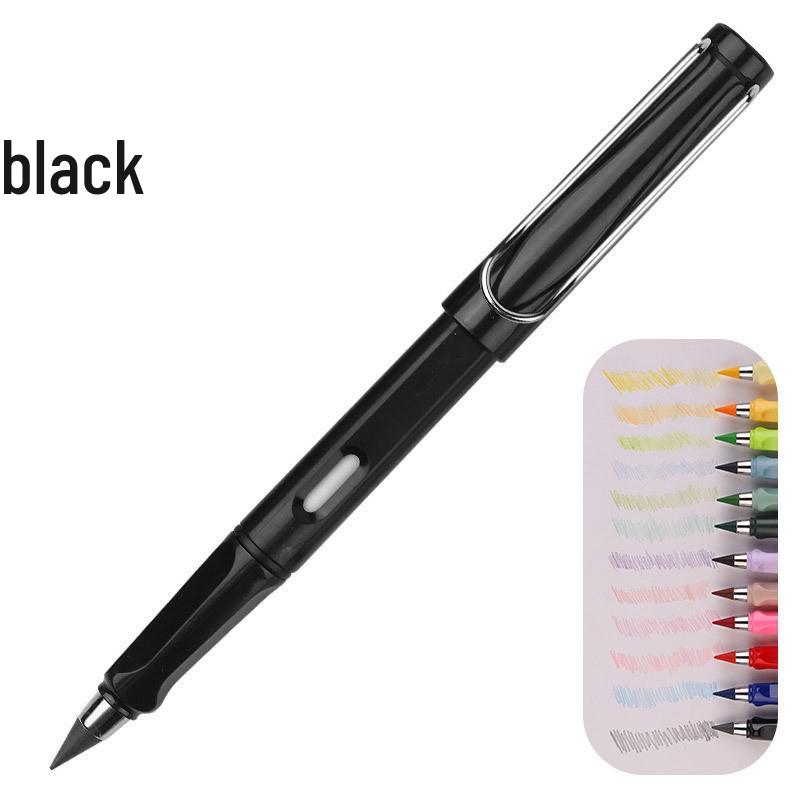 Вечный набор карандашей: 12 ярких цветов, не ломаются, не требуют заточки, идеально подходят для студентов и для рисования эскизов