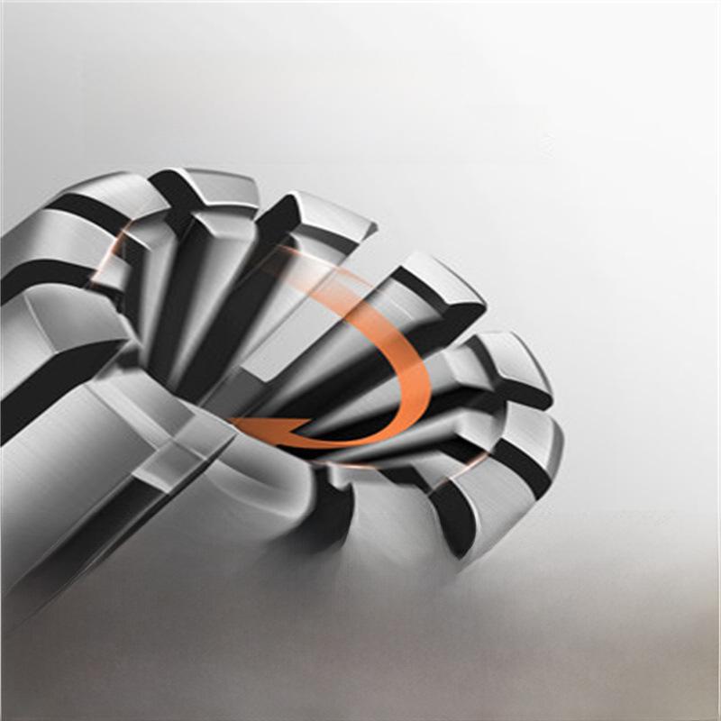 Ручной триммер для волос в носу из нержавеющей стали для мужчин и женщин - маленькие ножницы с круглой головкой для чистки ноздрей