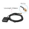 Car GPS Antenna SMA Connector 3 Meter Cable GPS Receiver Auto Aerial Adapter For Car Navigation Camera Mp5 Player