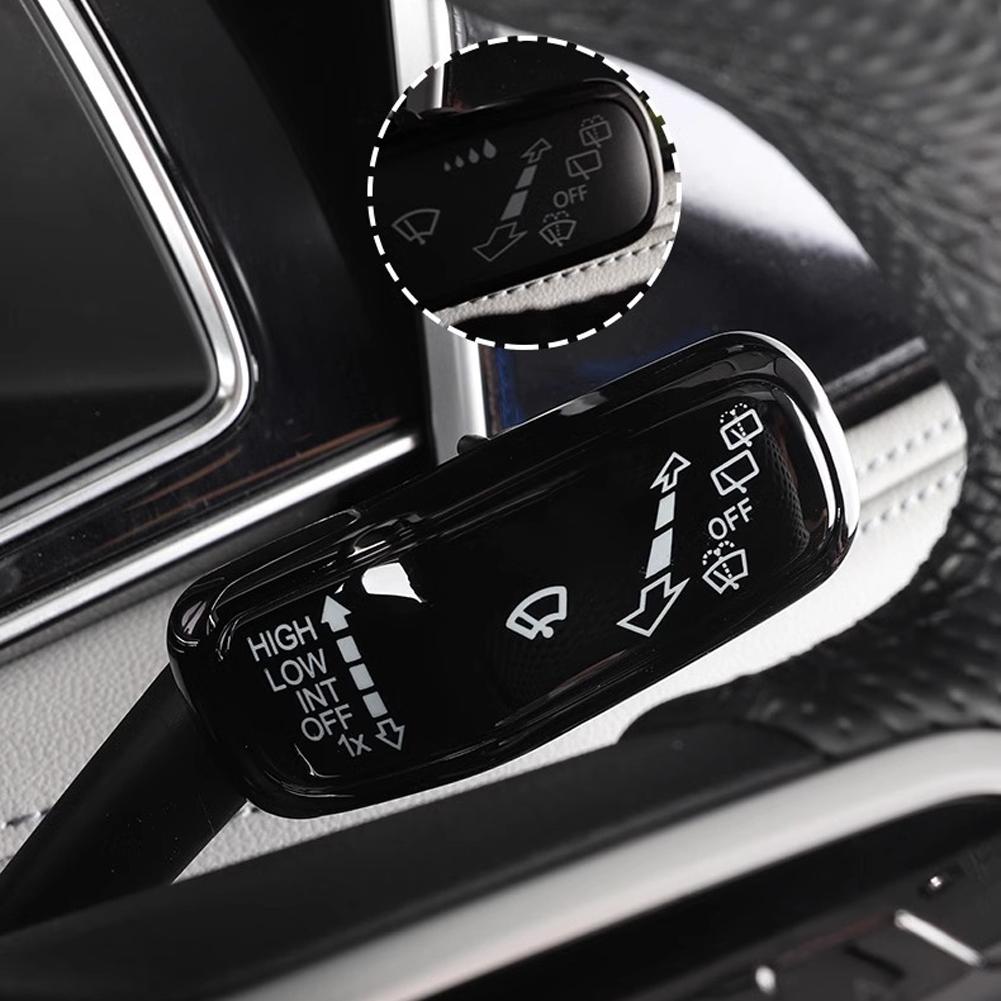 Накладка переключателя стеклоочистителя на рулевом колесе, крышка управления переключателем фар для VW Polo Golf 7 Golf 8 Jetta Tiguan Аксессуары 2018-2024