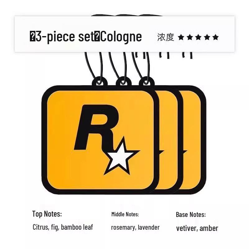 Карточная Звезда Буква R Долгоиграющий Ароматизатор Воздуха для Автомобиля с Эфирным Маслом Украшение