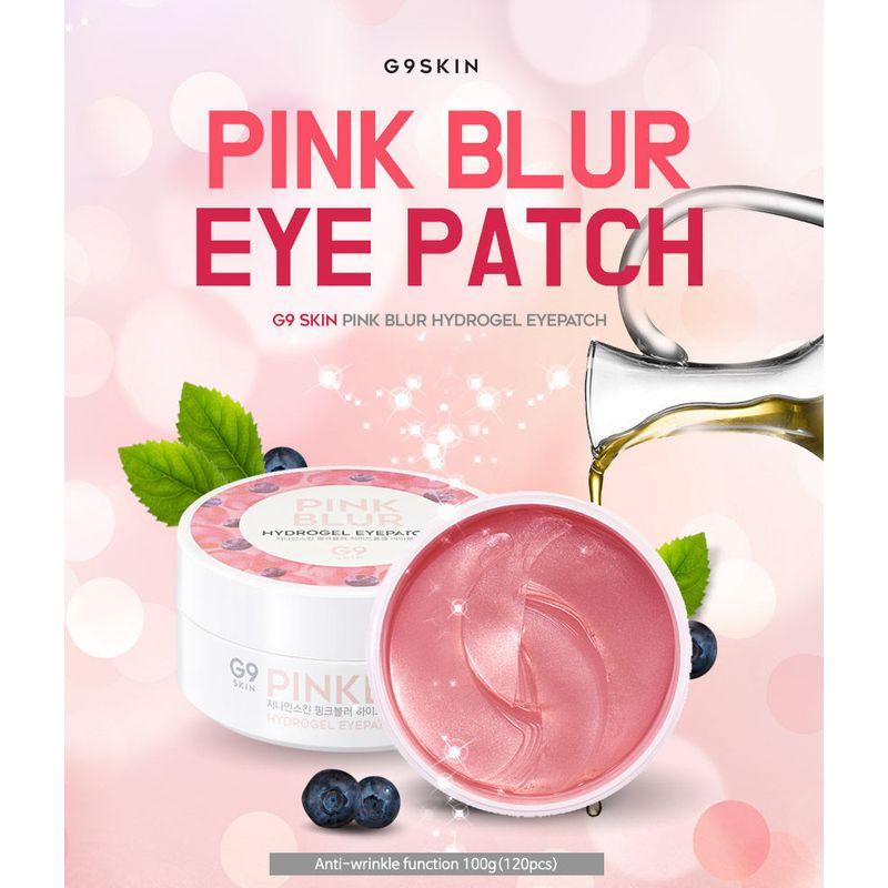 G9SKIN Гидрогелевые патчи для глаз Pink Blur 120 шт.