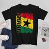 More Design Ghana Flag Ghanaian Unisex Tshirt Tees Tshirt Oneck T Shirts Unisex Boys Clothing 100 Cotton