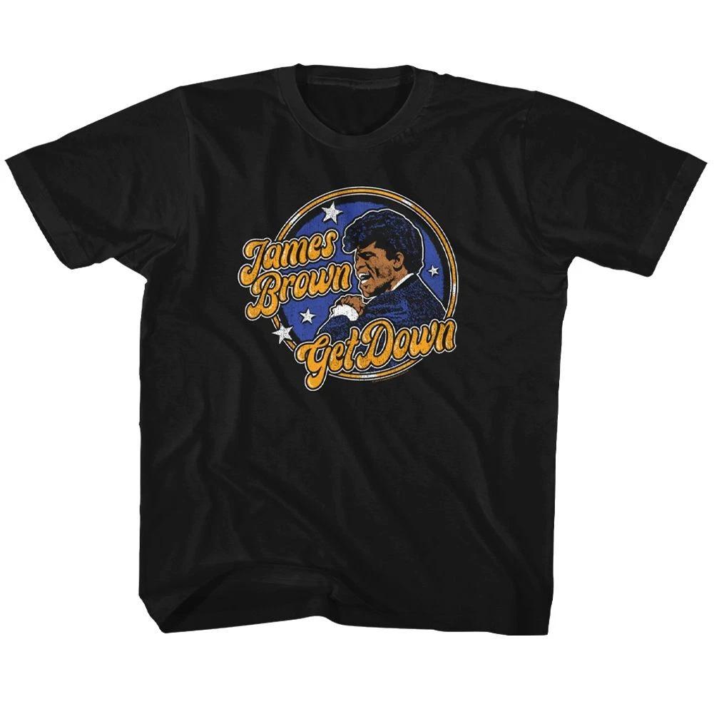 James Brown Get Down Circle Music Children's T-shirt