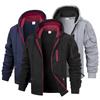 Мужская повседневная спортивная толстовка на молнии, пальто, однотонный кардиган, свитшот, мужская одежда, спортивная одежда, облегающая повседневная куртка