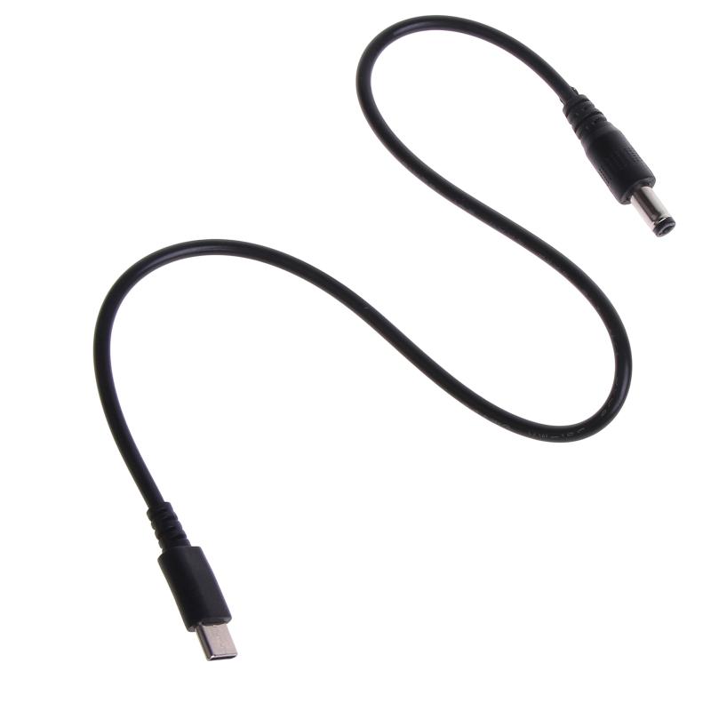 UsbC- to DC5.5x2.1mm 9V 12V 15V 20V Trigger Power Cable for LCD Monitors Cine Broadcast Radio 9V 12V 15V 20V Devices