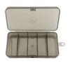 2Pcs Fishing Bait Cases 5-Compartments Large Capacity Transparent Visible Fishing Lure Container Clear Storage Boxes