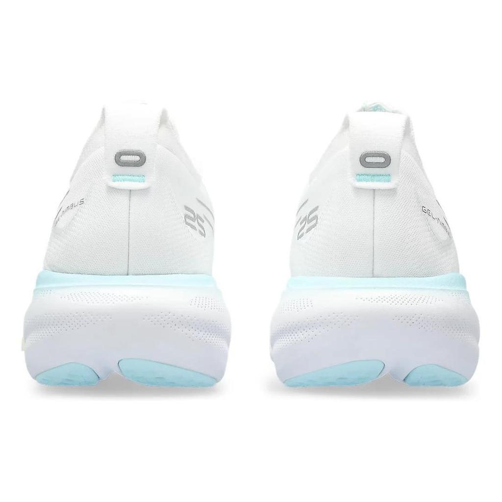 Asics Женские кроссовки Gel Nimbus 25 White Pure Silver Yellow 1012B356-105