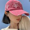 Ретро Y2K Звезда Стирка Деним Дыра Звезда Бейсболка Snapback Кепки Осень Лето Рыбацкая Кепка Мужские Женские Кепки Кепки Кепки