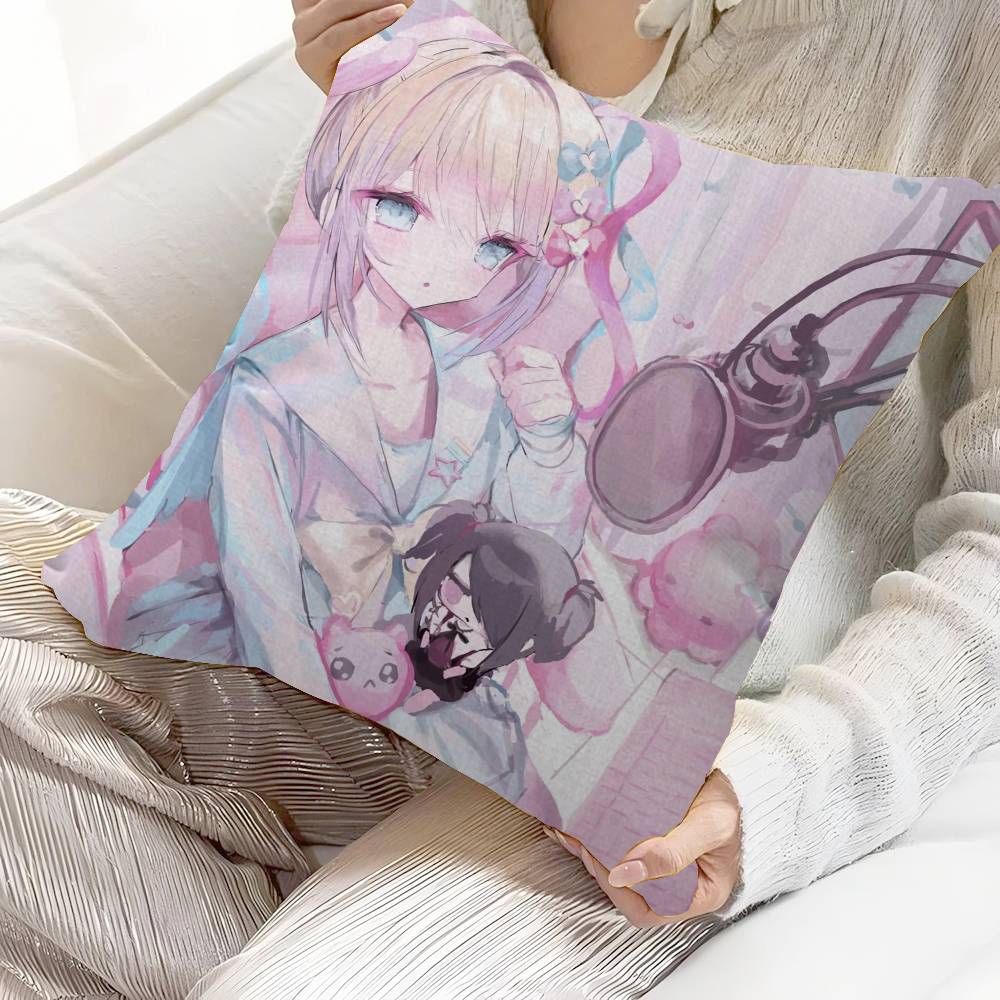 Подушка для игры NNeedy Streamer Overload Аниме-подушка Наволочка для подушки изголовья дивана Наволочка для подушки x см Мода