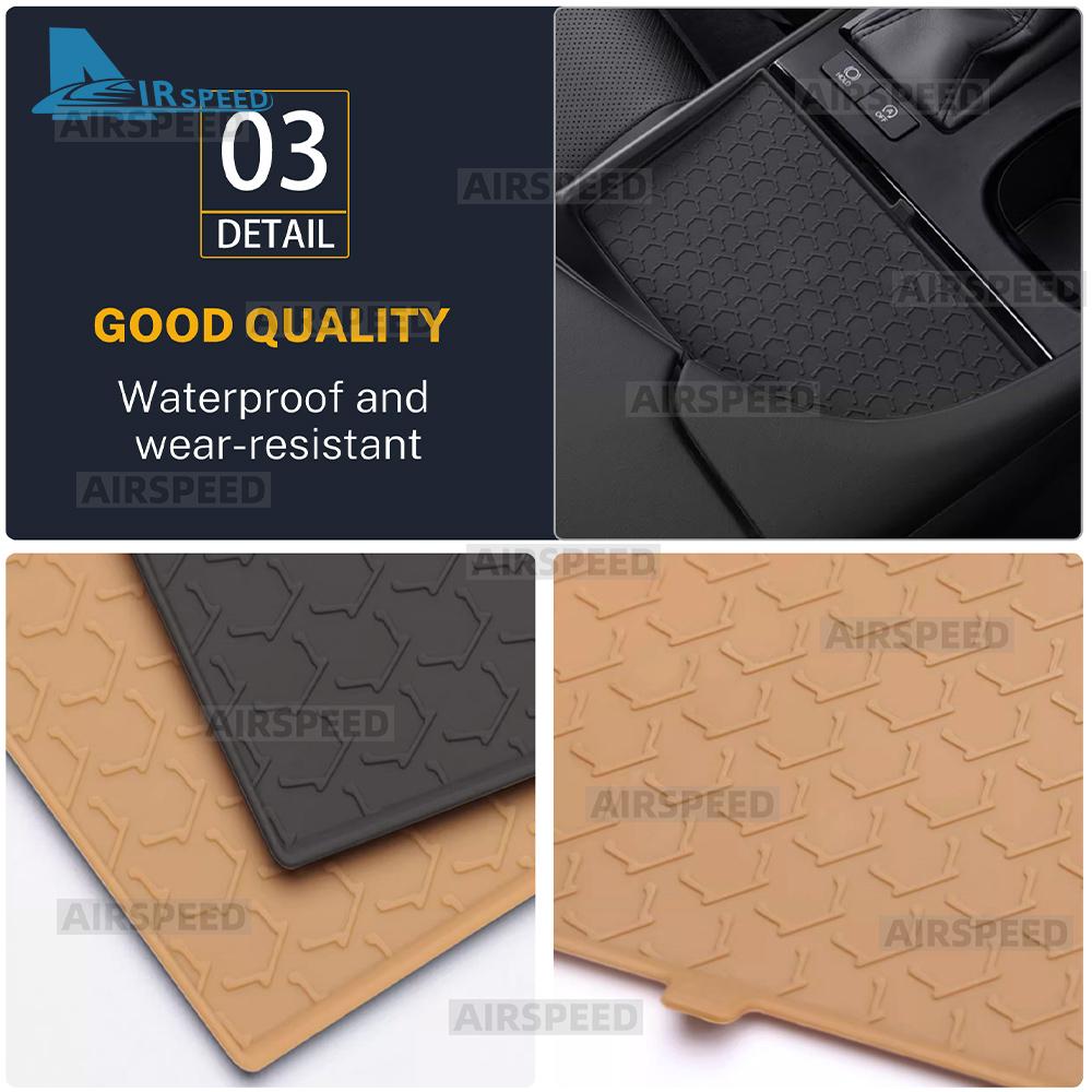 For Lexus ES ES200 ES250 ES300h ES350 2022 2023 2024 2025 Silicone Wireless Charging Protective Pad LHD Interior Accessories