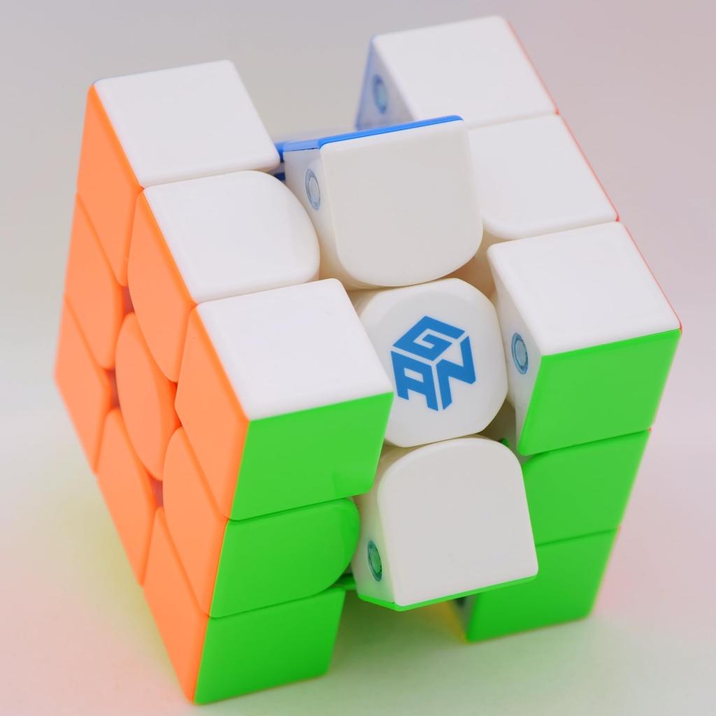 Кубик GAN 356 Maglev Frosted 3x3 Stickerless Speed Magic Magnetic Cube Куб GAN356 Maglev 3x3x3 Competition Puzzle Cube Frosted Magnetic Levitation