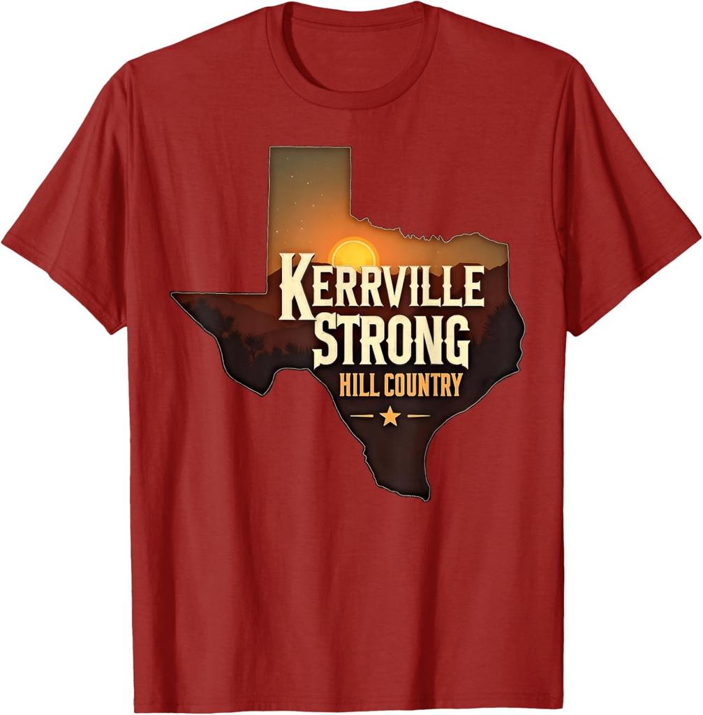 Kerrville Strong Hill Country Texas Support Strong Unisex T-Shirt