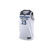X NBA Collaboration SW Fan Edition Minnesota Timberwolves Jimmy Butler 23 дышащая баскетбольная майка мужская белая синяя 864431-102