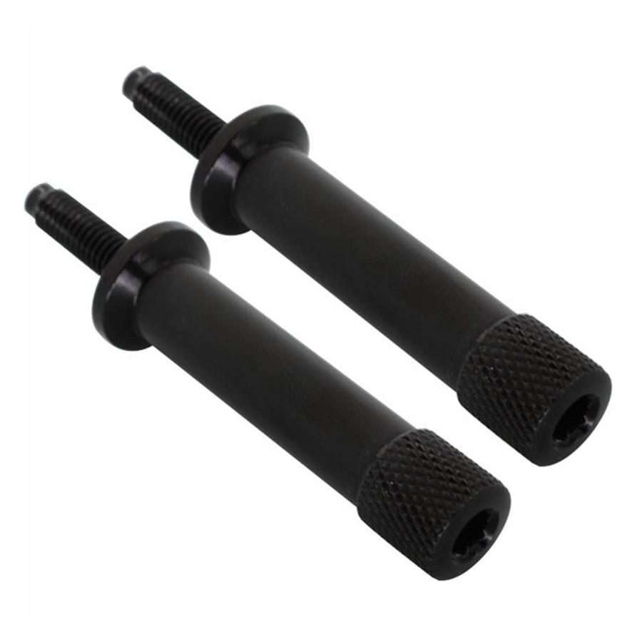 NEW 2PCS Tool Free Seat Bolts Long For Triumph Thruxton Bonneville Scrambler T100