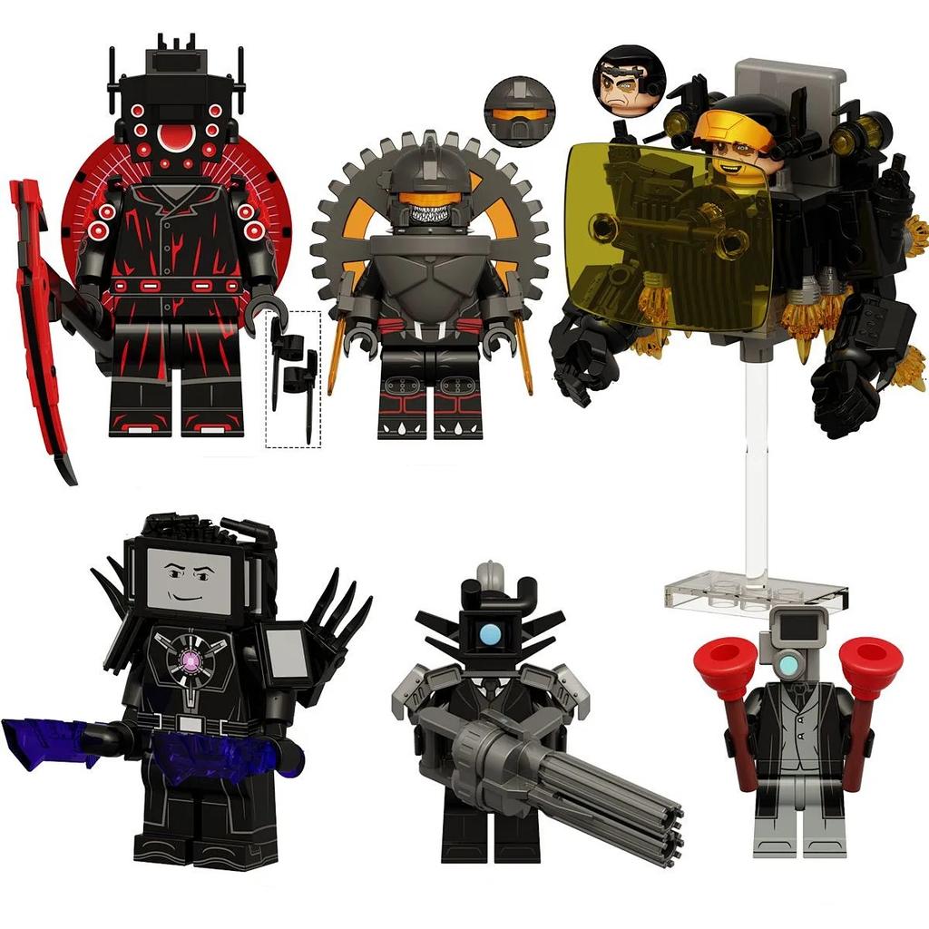 Игрушка конструктор Человек-туалет подарок