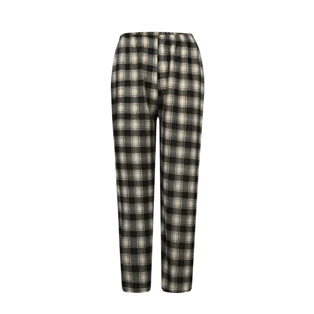 Women’s Everyday Pants, Printing Comfy Leg Pants High Waist Pants Plaid Stretch Wide Loose Ladys Casual Checkered Pants