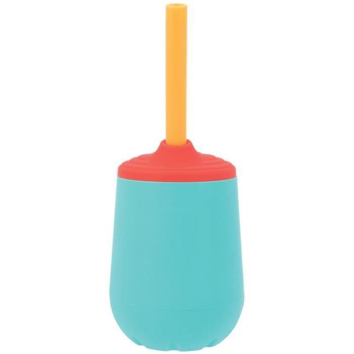 Tasse d'apprentissage - NUBY - Silicone - 120 ml - Des 6 mois - Mulitcolore