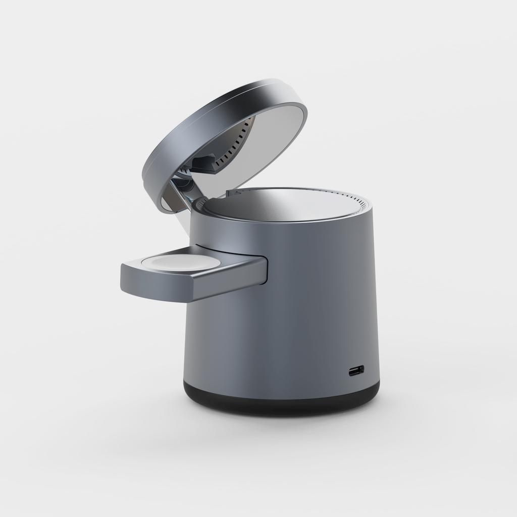 Foldable 3-in-1 Magnetic Wireless Charging Station, Fast Charger Dock for iPhone 16/15/14/13/Pro Max, iWatch and AirPods