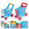 Гибкое колесо Тележка для покупок Игрушка Съемная Красочная Тележка для покупок Игрушка
