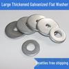 Thick Galvanized Flat Washer - Sizes M3 to M20