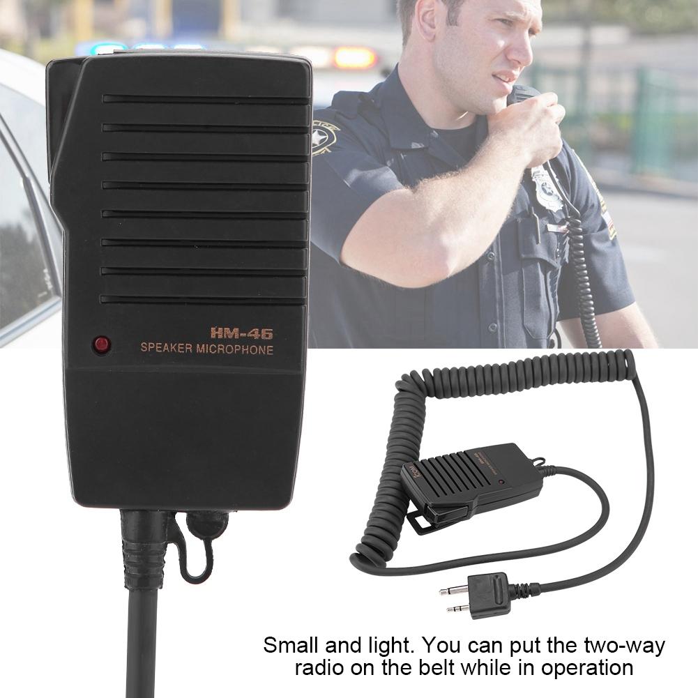HM-46 Ручной динамик-микрофон для радиостанций ICOM IC-V8 V82 V85 IC-T2H T8A 2AT E90 W32A