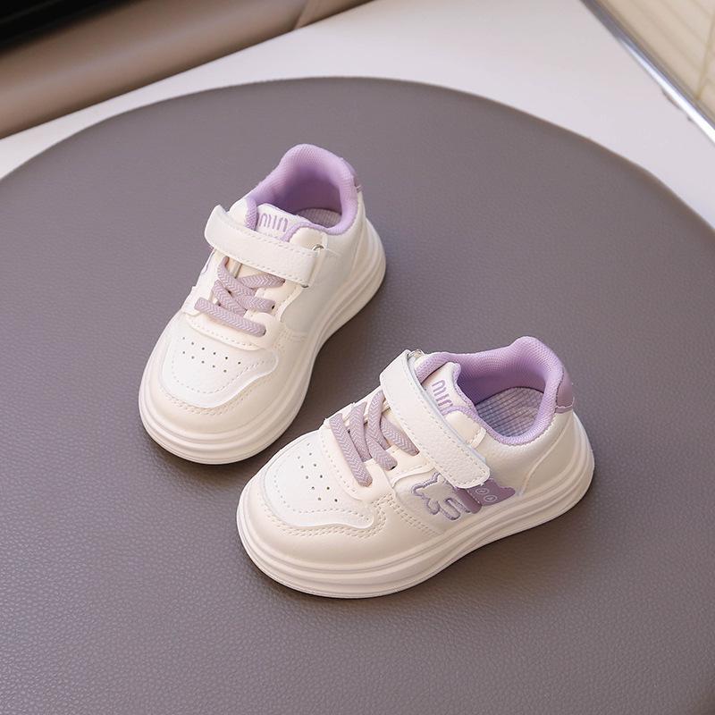 Children's Little White Shoes 2025 Spring and Autumn New Korean Version of Girls Board Shoes Boys Casual Sports Shoes Children's Shoes Fashion
