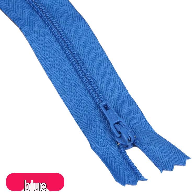 Three Force Short 20CM Nylon Zipper for Dress Pants - Colored Closed-End Fly Zipper Fabric Accessory