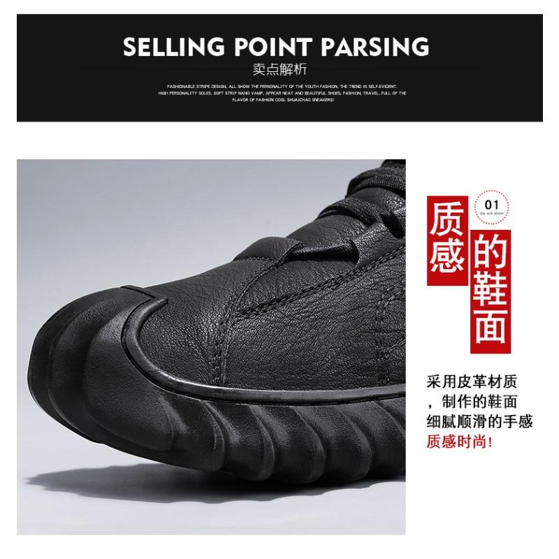 Теплая меховая зимняя мужская обувь для мужчин, платформа, кожаные ботильоны, модная новинка, лаконичная повседневная рабочая обувь, обувь высокого качества