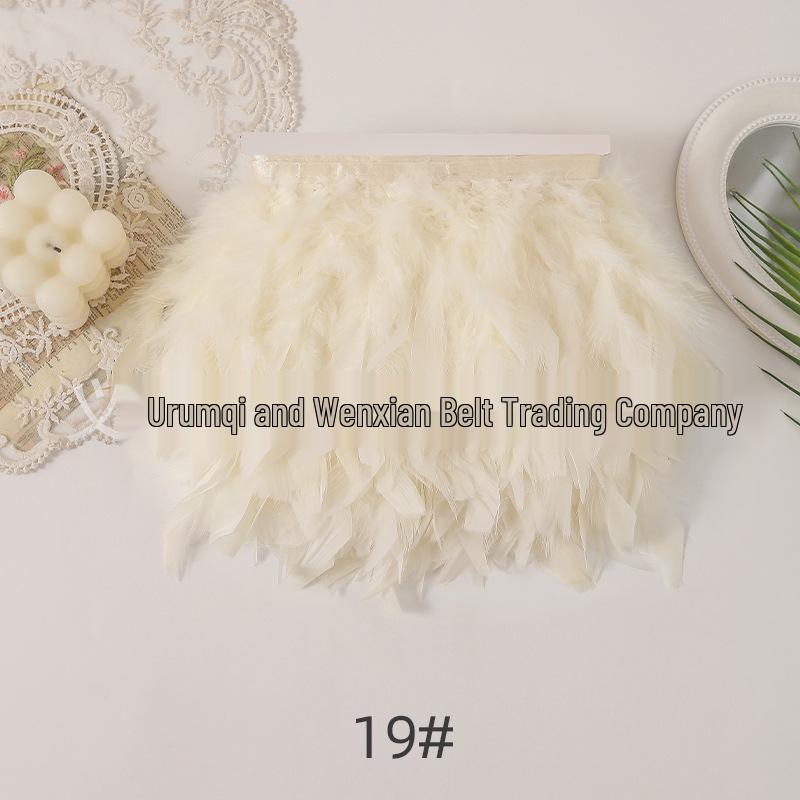 Отделка из перьев индейки 10-15 см для одежды, DIY и украшений