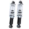 2Pcs Shock Absorber 250mm Hole Distance 450lbs Load Bearing Adjustable Damping for 50cc 70cc 90cc 110cc Dirt Pit Bike