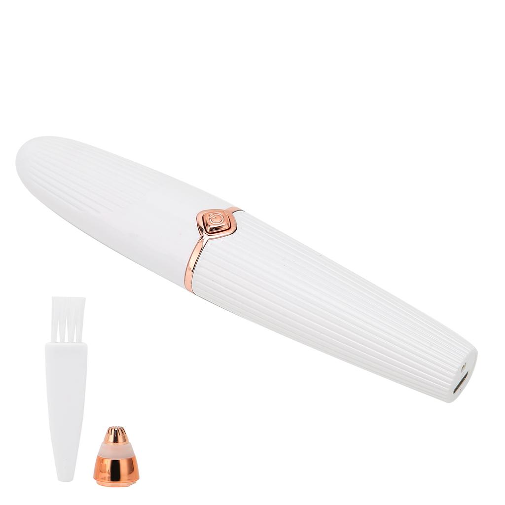 Электрический триммер для бровей 2 в 1, помада в форме USB, аккумуляторная безболезненная машина для удаления волос