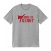 kung fu kenny T shirt vintage Washed streetwear fashion homme Stylish Slightly Breathable graphic designer clothes Casual