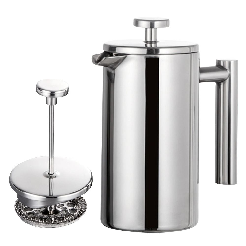 Filtration System Insulated Coffee Pot 350/600/800/1000/1500ml Coffee Press Machine Plunger Mixer