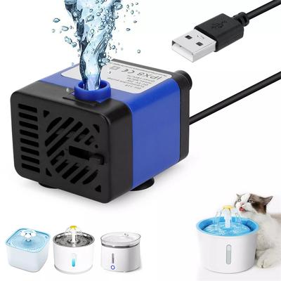Dc 5V Usb Мини Погружной Водяной Насос Для Домашних Животных Фонтан, Аквариумный Рыбный Бак, Пруд, Фонтан, Гидропоника