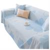 Cool Ice Silk Summer Sofa Towel Full Cover Cloth Ins Cream Style Printed Sofa Cover Universal Cover