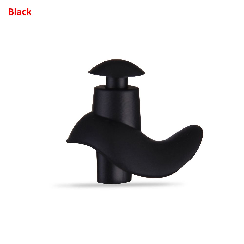 1Pair Soft Blocks Silicone Spiral Waterproof Plug Swimming Ear Protection Diving Earplugs