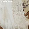 1 шт. NAPEARL, французская элегантная однотонная прозрачная занавеска, вязаная кружевная удобная прозрачная занавеска для гостиной, спальни, балкона, домашний декор