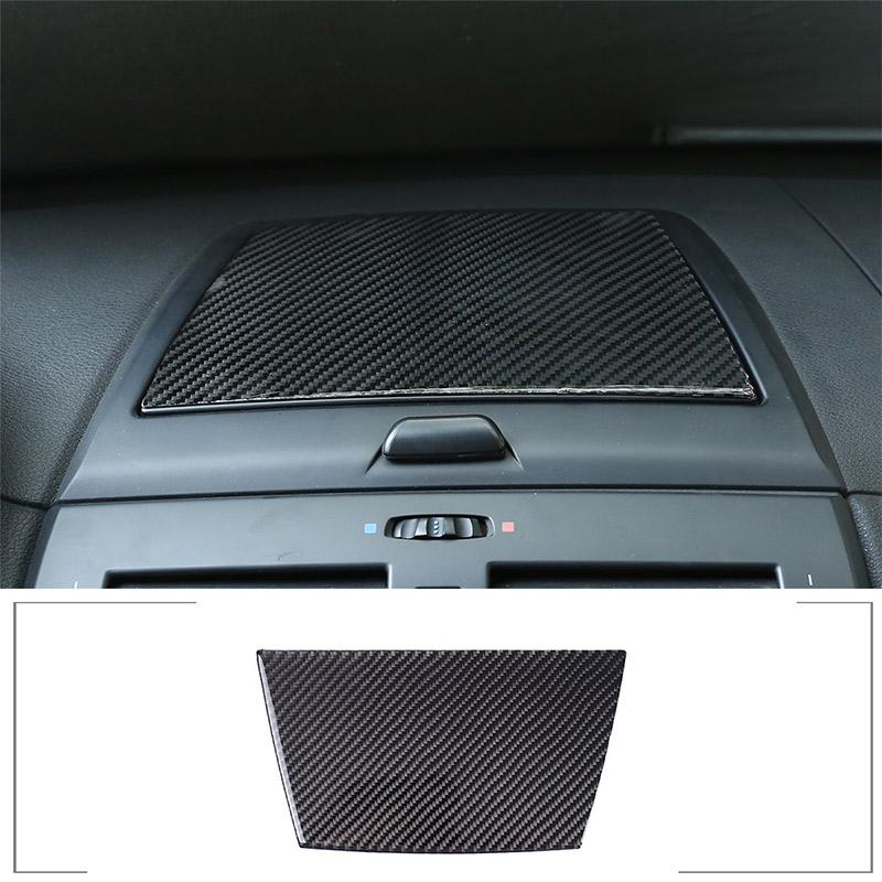 Для BMW X3 E83 2006-10 мягкая внутренняя отделка из углеродного волокна, центральная консоль, CD-панель, крышка переключения передач, наклейка, украшение автомобиля